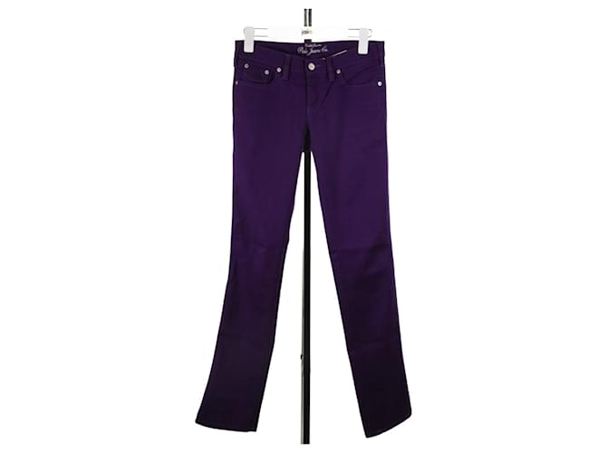 Ralph Lauren Jeans 26 Purple Cotton  ref.641703