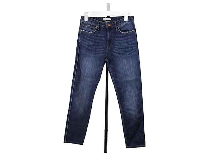 Jeans Isabel Marant S Blue Cotton  ref.641752