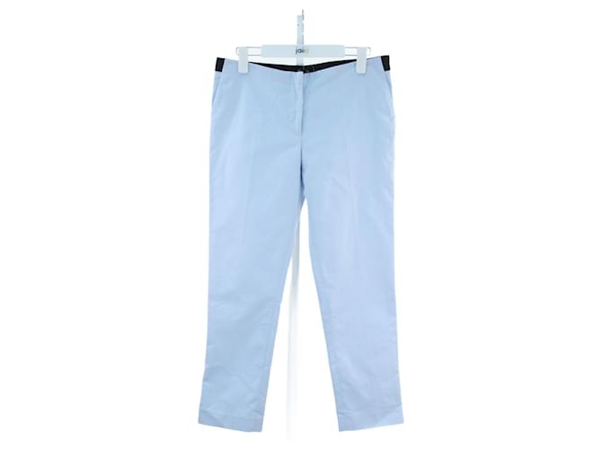 Pantalon Tara Jarmon 40 Coton Bleu  ref.641769
