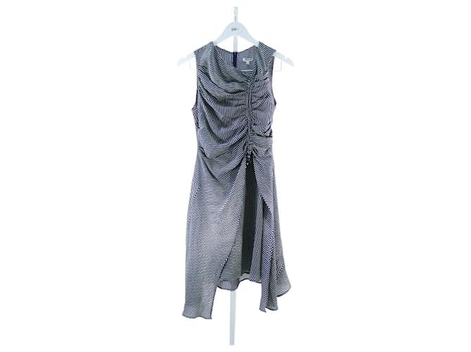 Dress Kenzo S Blue Silk  ref.641834