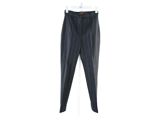 Kenzo M trousers Grey Wool  ref.641932