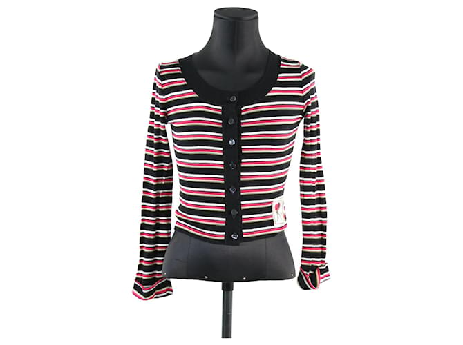 Cardigan Kenzo S Nero Cotone  ref.641935