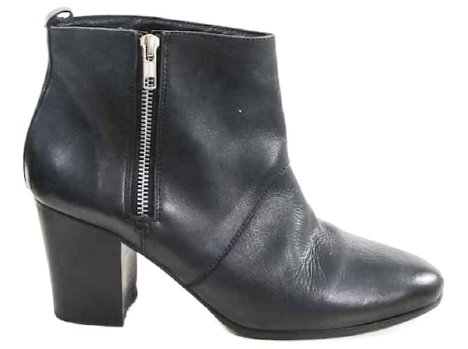 Maje boots 40 Black Leather  ref.641962