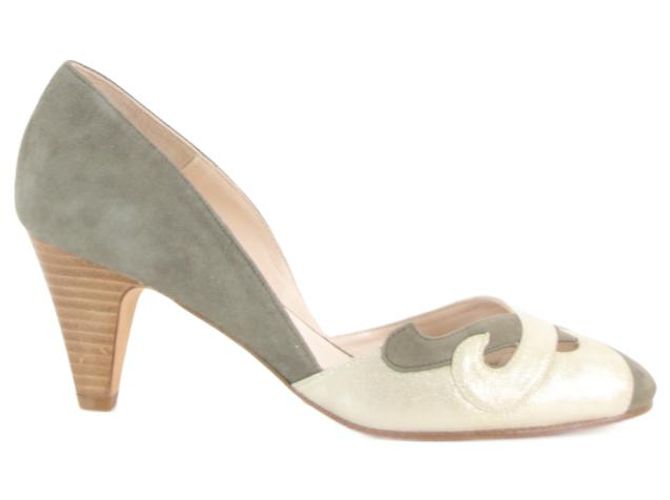 Patricia Blanchet pumps 38.5 Khaki