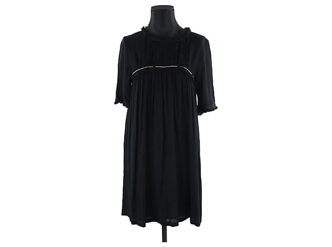 Dress Claudie Pierlot S Black  ref.642952
