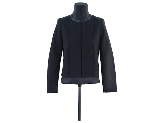 Claudie Pierlot jacket 36 Black  ref.643253