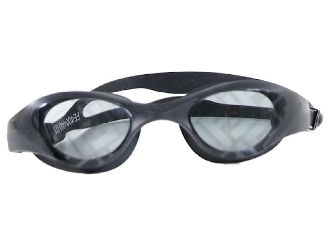 Óculos de natação Fendi Preto Plástico  ref.643368