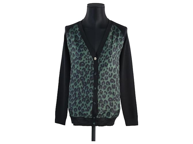 Louis Vuitton 2014 Printed Cardigan Xs