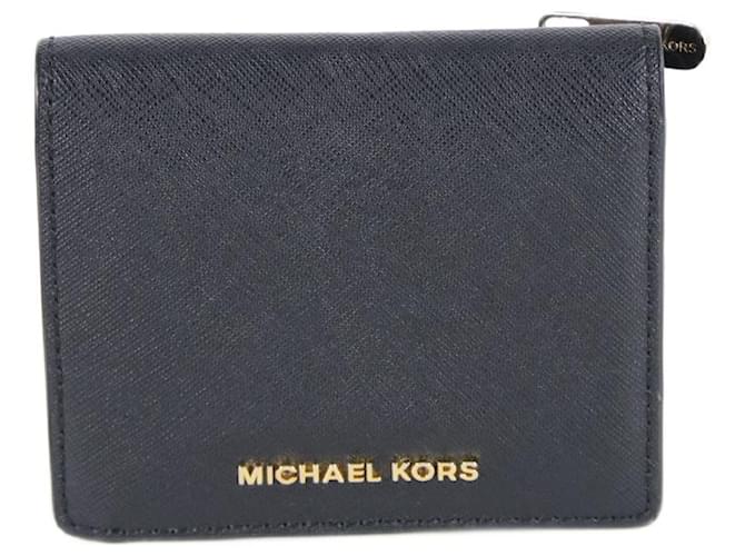 Handtasche Michael Kors Schwarz Leder  ref.643554