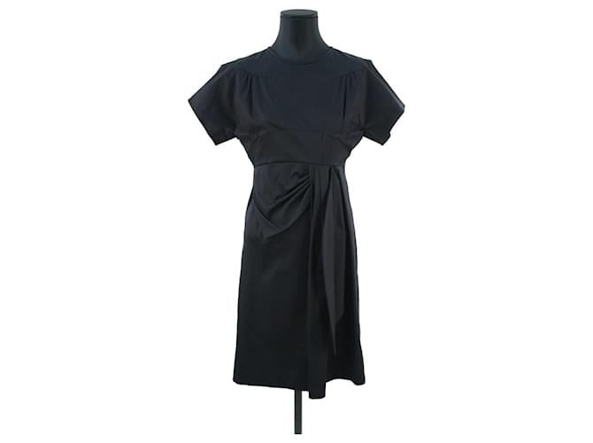 KENZO dress 36 Black Cotton  ref.644790