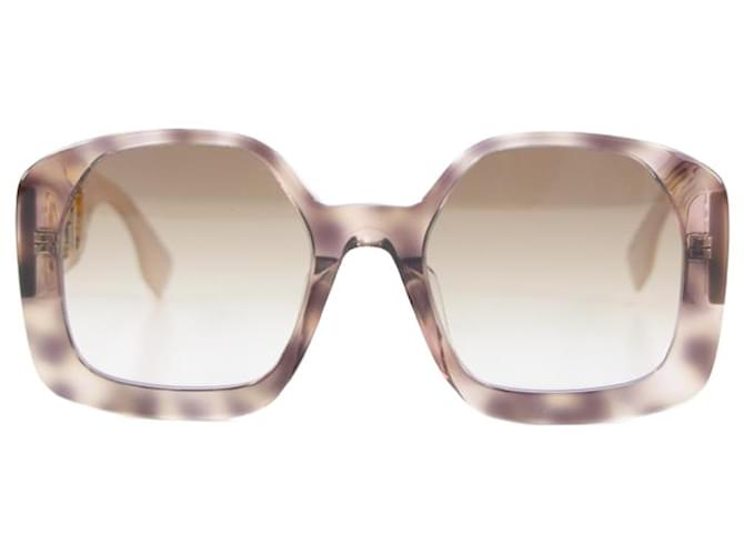 Óculos de sol Fendi Bege Plástico  ref.645011