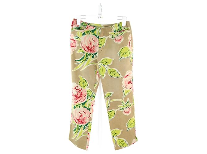 Kenzo trousers 38 Multiple colors Cotton  ref.645090