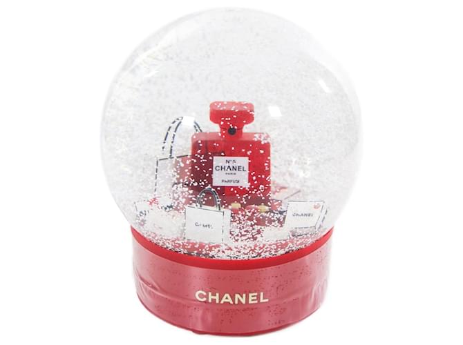 Globo de neve Chanel Vermelho  ref.645304