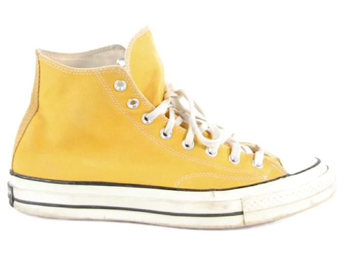 Converse sneakers 45 Yellow Cloth  ref.645801