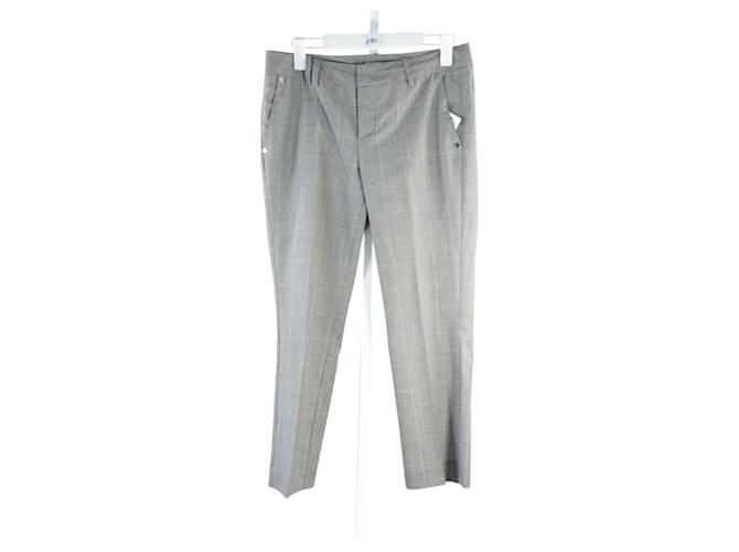 Zadig & Voltaire pants 38 Grey Wool  ref.645890
