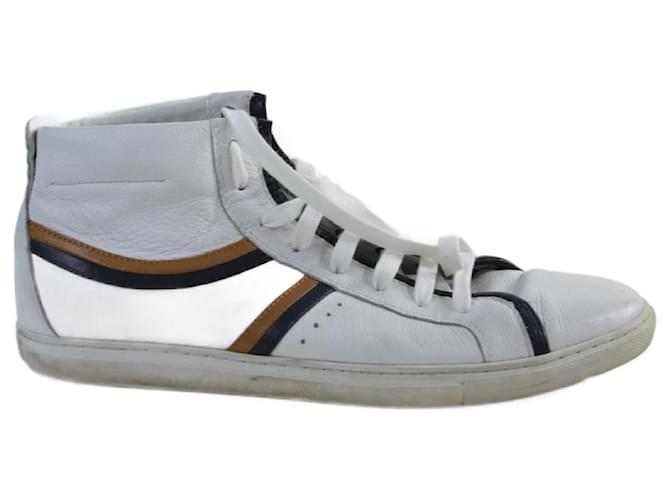 Sneakers Hugo Boss 42 Bianco Pelle  ref.646009