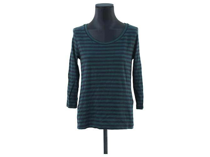 Claudie Pierlot Top 2 Green Cotton ref.646184 Joli Closet