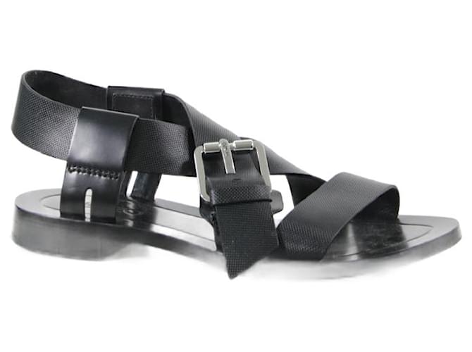 Kenzo sandals 35 Black Leather  ref.646491