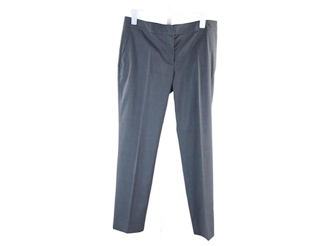 Pantalones Prada L Gris Lana  ref.646749