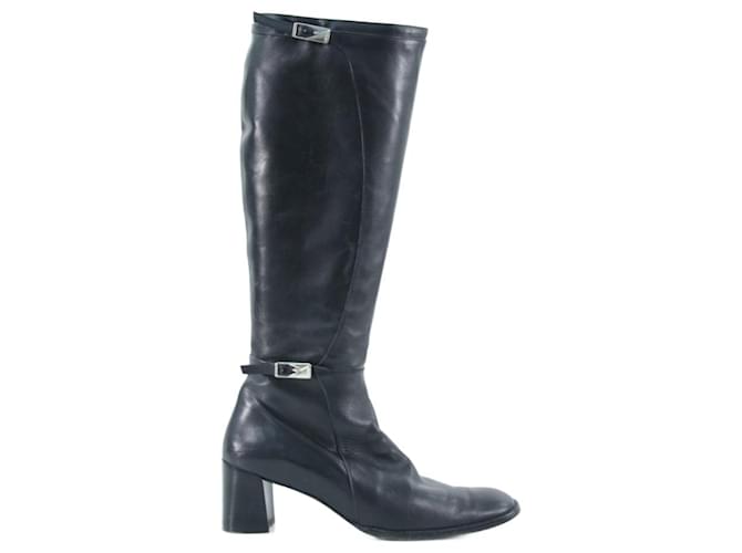 Kenzo boots 37 Black Leather  ref.646825