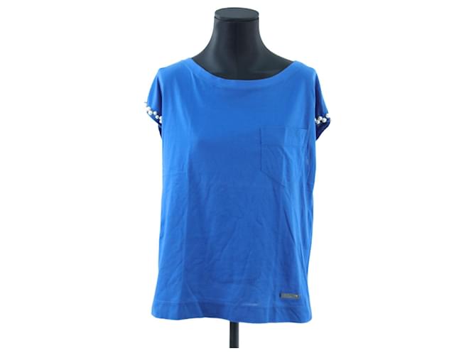 Louis Vuitton Tops Blue Cotton ref.546988 - Joli Closet