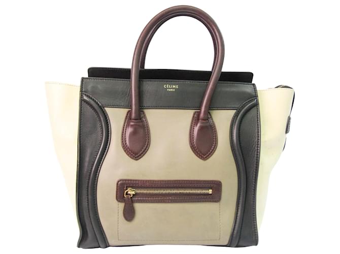 Céline Luggage Brown Leather  ref.647318