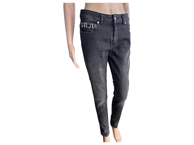 Just Cavalli Jeans Grey Denim  ref.647571