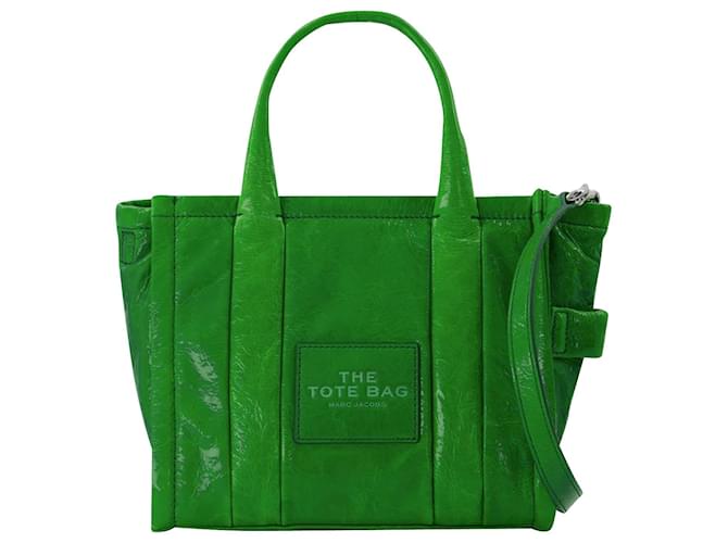 Marc Jacobs The Mini Tote in Fern Green Leather  ref.647952