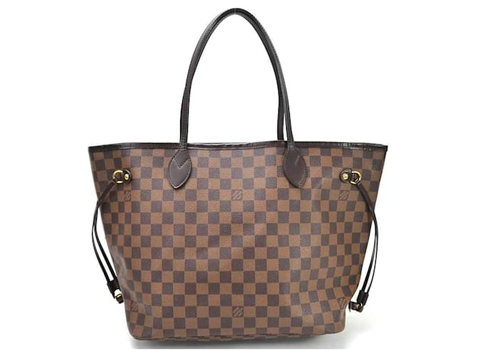 Louis Vuitton Neverfull Brown Cloth  ref.648152