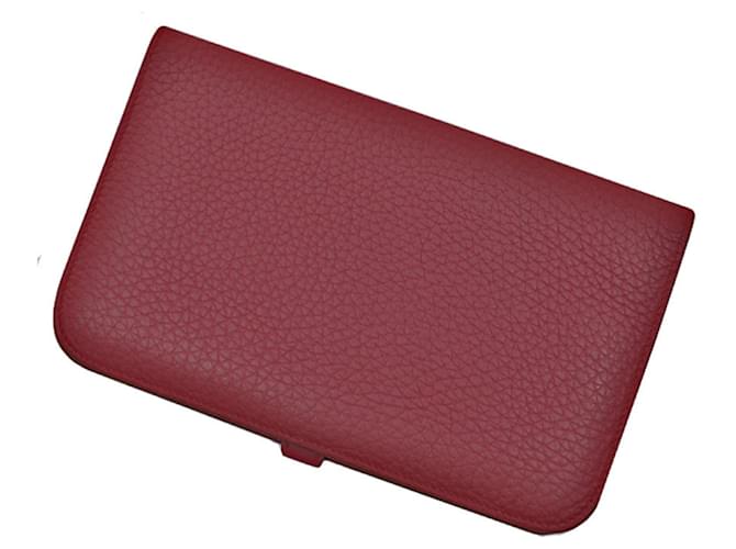 Hermès Dogon Red Leather  ref.648815