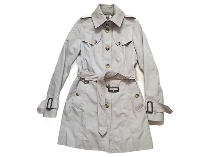 Burberry Trench coats Beige Cotton  ref.645764