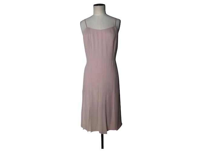 Pale Pink Chiffon Chanel Dress