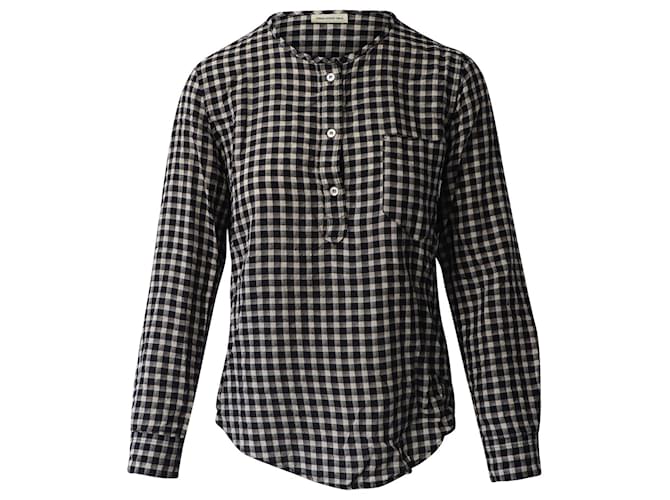 Isabel Marant Etoile Checked Shirt in Multicolor Tencel Multiple colors Lyocell  ref.649085