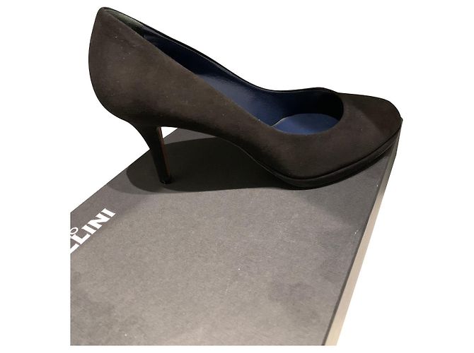 Décolleté Studio Pollini in pelle nera 39 Nero