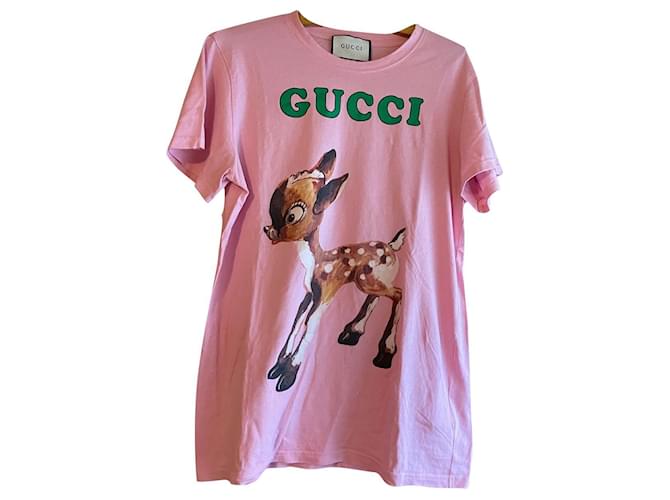 Gucci Top Rosa Cotone  ref.649232