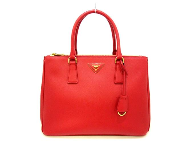 Prada Galleria Red Leather  ref.649331