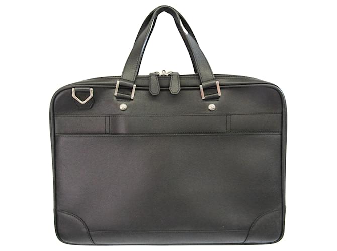 Louis Vuitton Alexander Black Leather  ref.649968