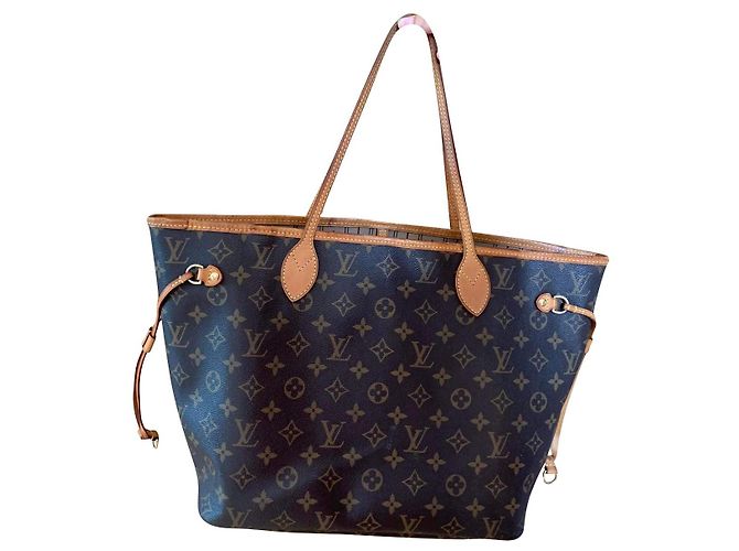 Louis Vuitton Neverfull MM Cuir Bronze