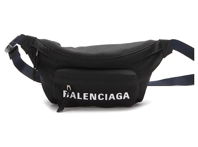 Balenciaga Logo Nylon Fanny Pack Available Now