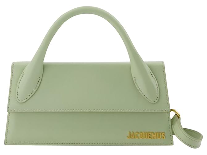 Jacquemus Le Chiquito Long bag in Green Leather ref.650749 - Joli Closet