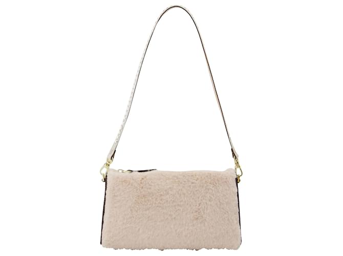 Autre Marque Mini Prism Bag in Ivory Leather Beige  ref.650975