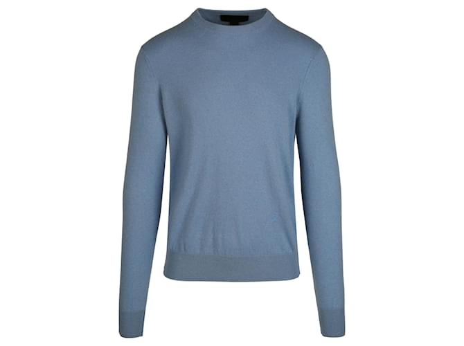 Stella Mc Cartney Stella McCartney Regenerated Cashmere Sweater Blue  ref.651257