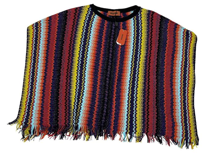 Missoni sciarpe Multicolore Cotone  ref.651404
