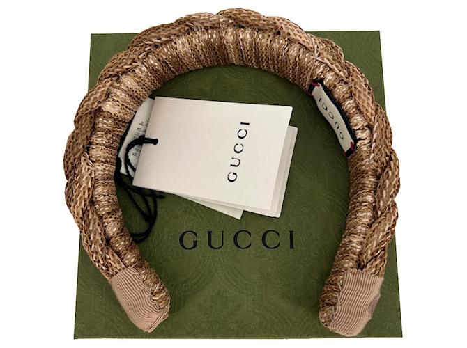 Gucci Accesorios para el cabello Beige  ref.651429