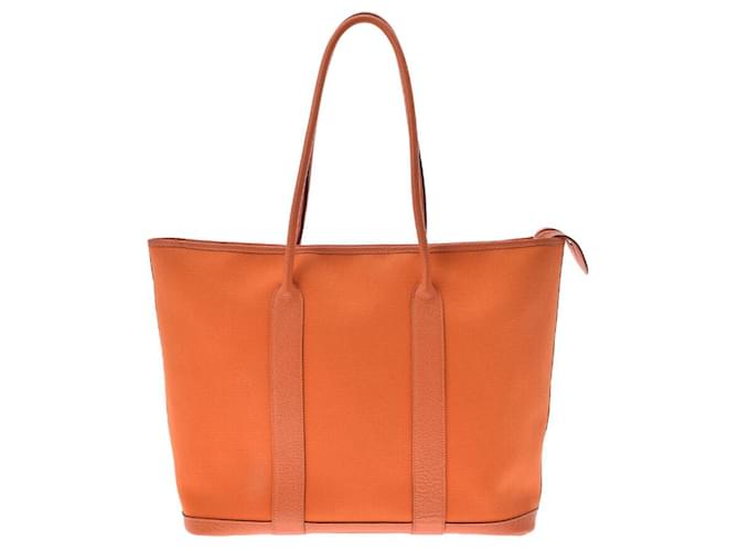 Hermès Garden Zip Orange Cloth  ref.651533