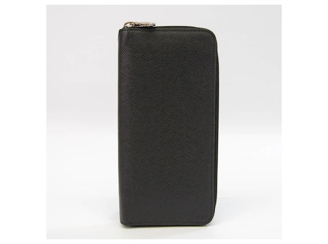 Louis Vuitton Zippy Wallet Vertical Black Leather  ref.651915