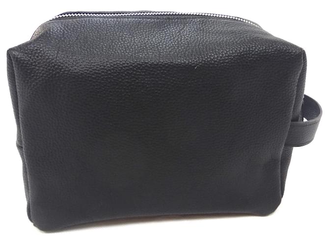 Autre Marque Leather vanity case Black  ref.651962