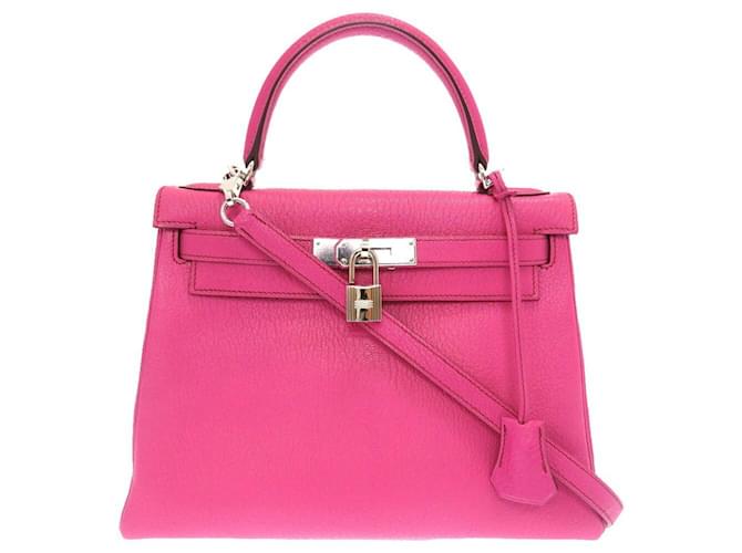 Hermès hermes kelly Pink Leather  ref.651978