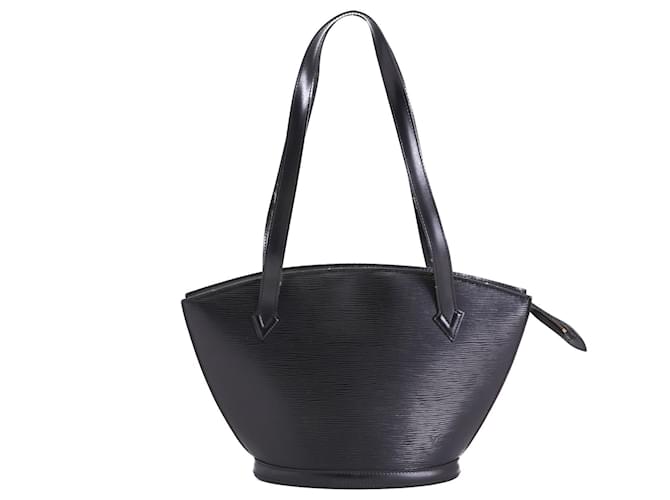 Louis Vuitton Saint-Jacques Long Strap Black Leather  ref.652013
