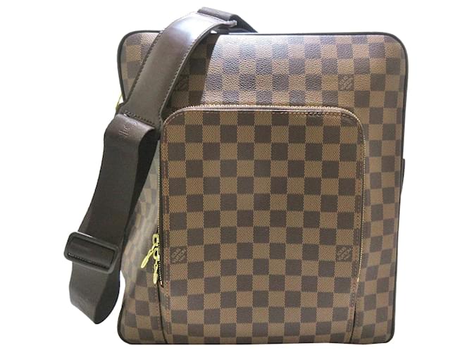 Louis Vuitton Olav MM Damier Ebene Crossbody Bag on SALE